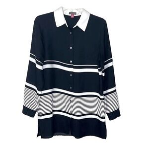 VINCE CAMUTO Button Down Blouse Size S